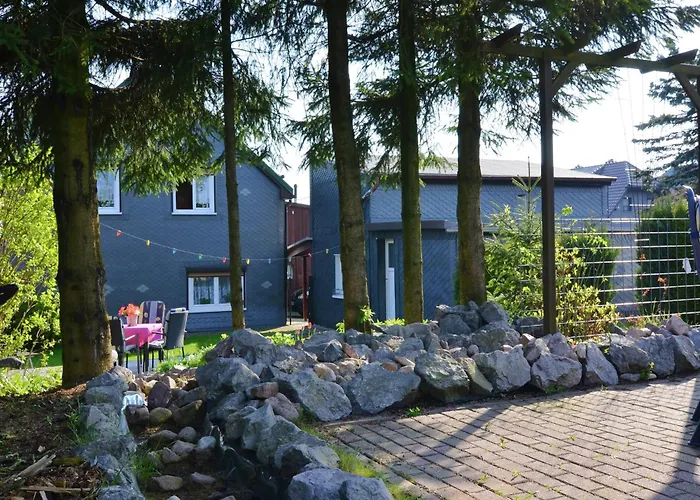 Daire Forest Escape With Garden Neustadt am Rennsteig